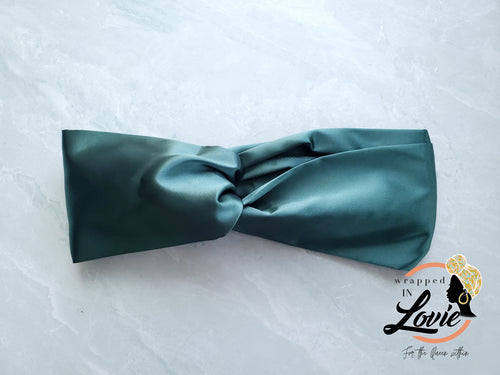 Simple Satin Hunter Headband