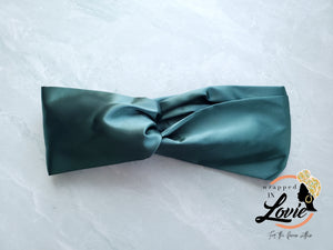 Simple Satin Hunter Headband